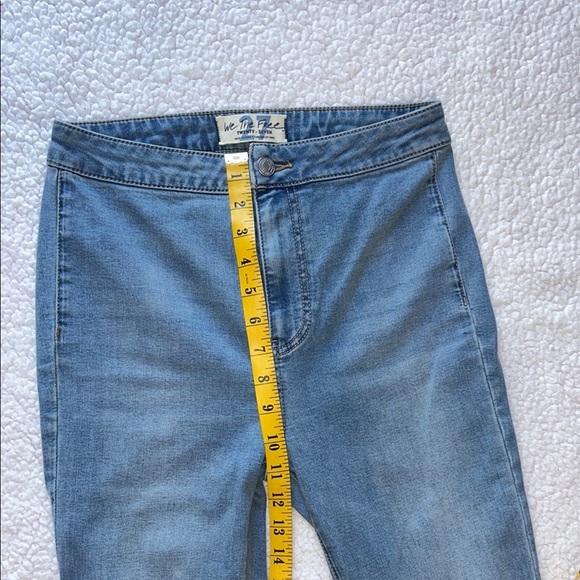 We The Free Light Blue Wide Leg Jeans - Picture 6 of 13